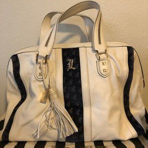 L.A.M.B Large Satchel Handbag